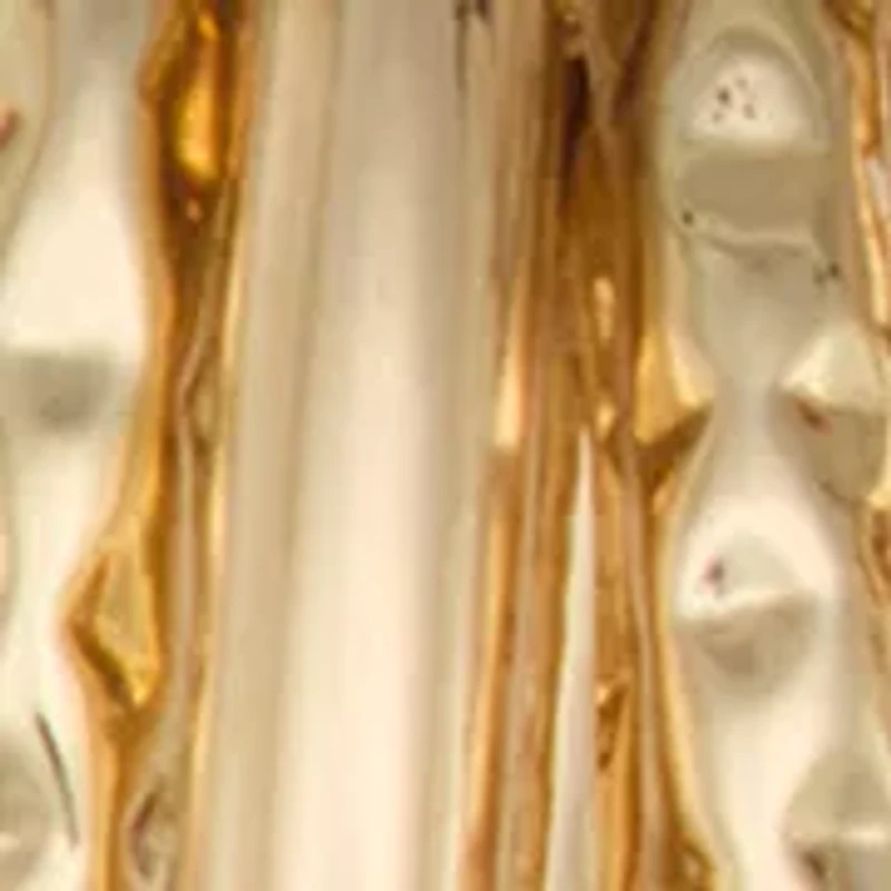 Golden Orbit Double Drop Earrings