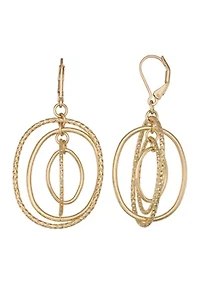 Golden Orbit Orbital Earrings