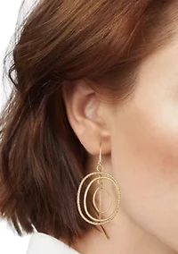 Golden Orbit Orbital Earrings