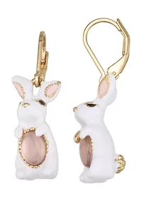  Hoppy Easter Bunny Drop Earrings