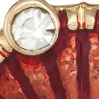 Red Crab Drop Earrings