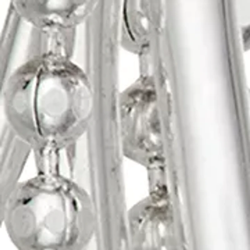  White Jellyfish Drop Earrings