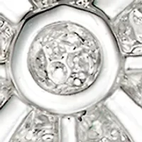  Open Pattern Oval Drop Earrings