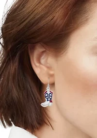 American Boot Drop Earrings 