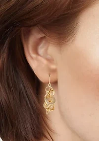 Chain Reaction Shaky Drop Earrings