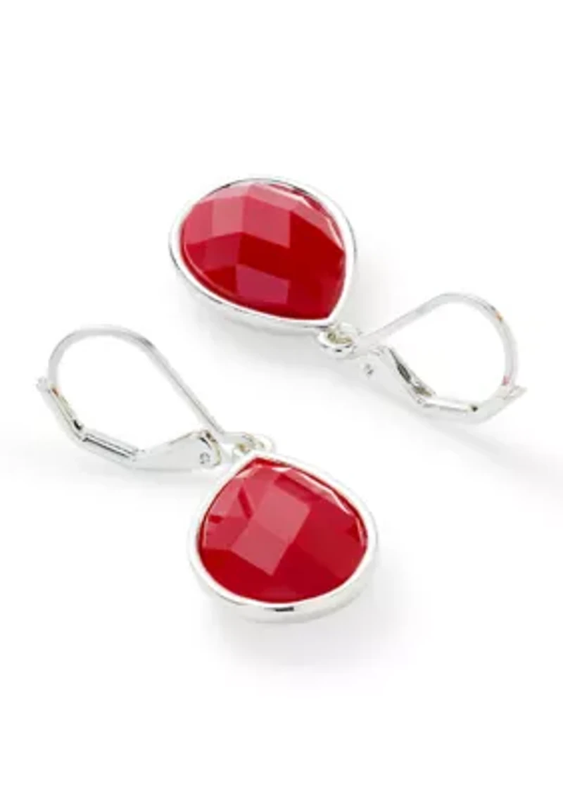 Stone Drop Earrings