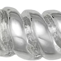 Twisted Oval Hoop Earrings 