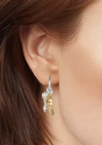 Seashell Star Drop Earrings