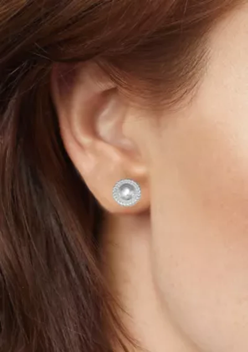 Texture Stud Hoop Trio Earrings