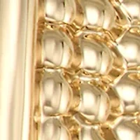 Texture C Hoop Earrings