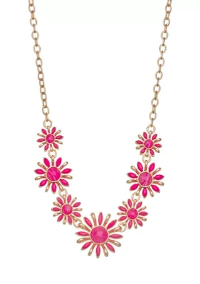 Flower Frontal Necklace