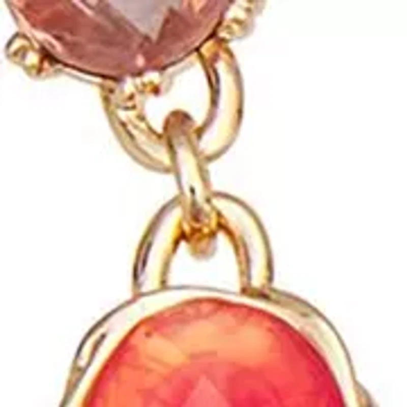 Gold Tone Berry Sweet Collar Necklace