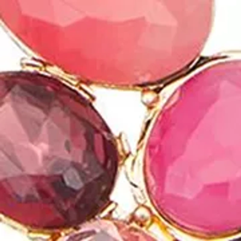 Gold Tone Berry Sweet Y Necklace