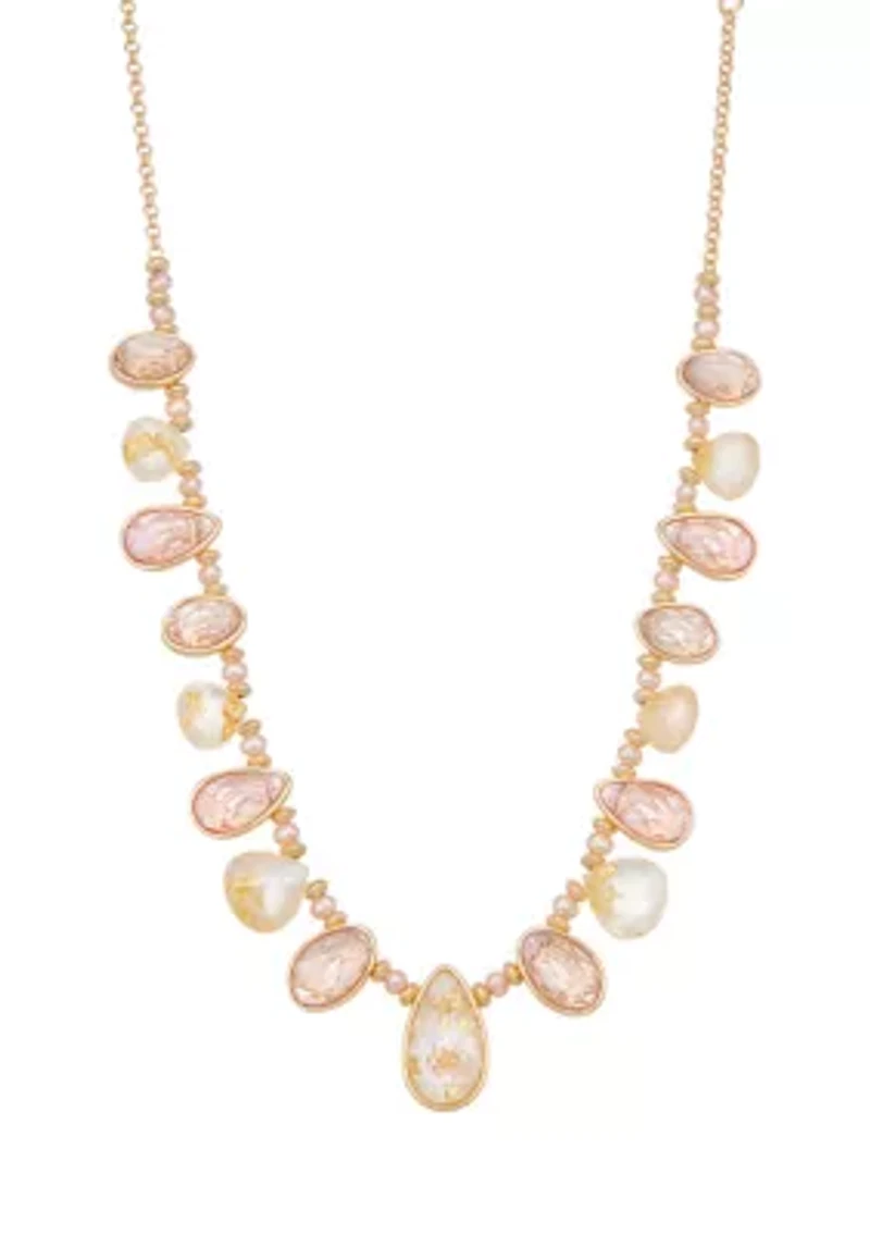 Abalone Collar Necklace