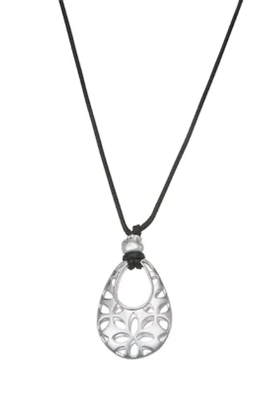Silver in Style Pendant Necklace