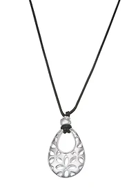Silver in Style Pendant Necklace