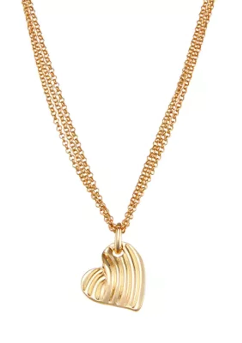 All My Love Heart Pendant Necklace