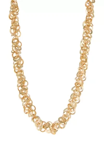 Shaky Ring Chain Necklace