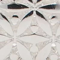 Silver Tone Point Of View Pendant Necklace