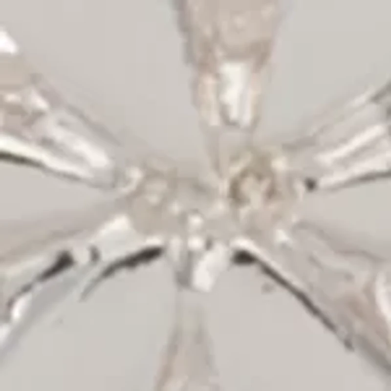 Silver-Tone Point of View Drop Earrings