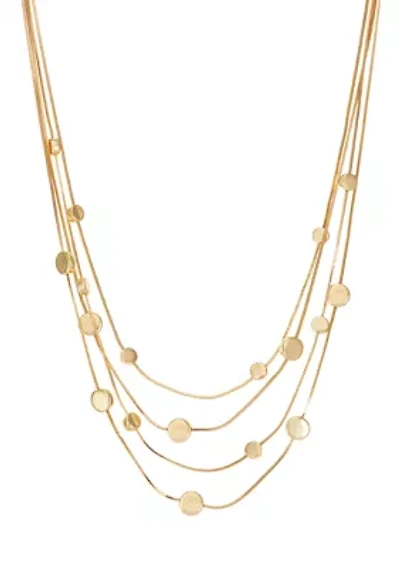 Multi Row  Necklace