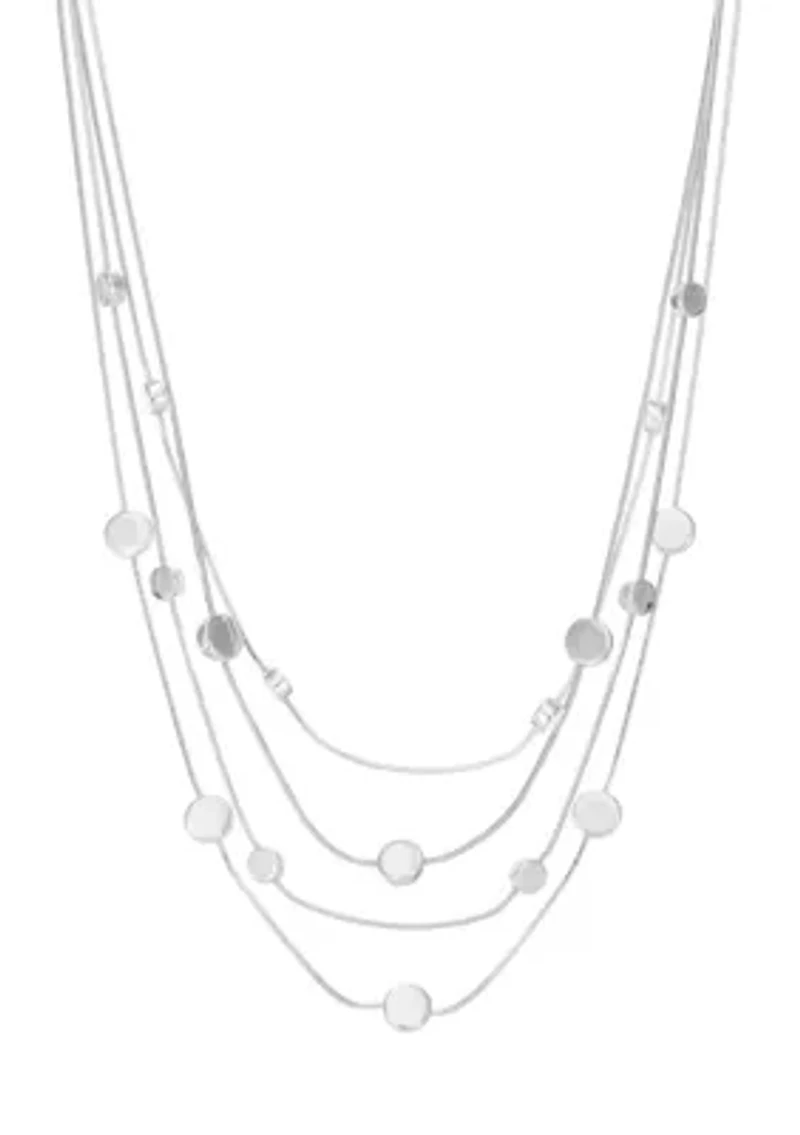 Multi Row  Necklace