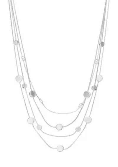 Multi Row  Necklace