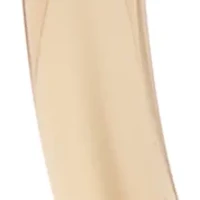 Gold Tone Large Tubular Hoop Earrings