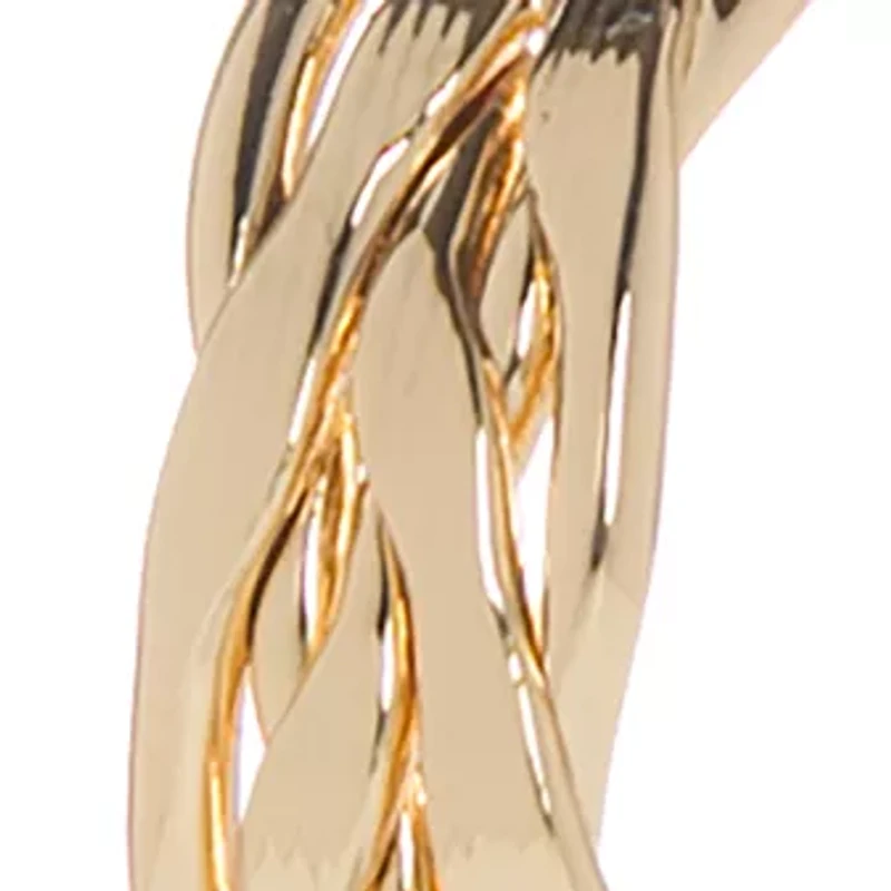 Small Thick Hoop Earrings