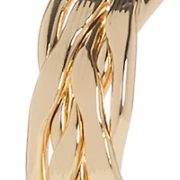 Small Thick Hoop Earrings