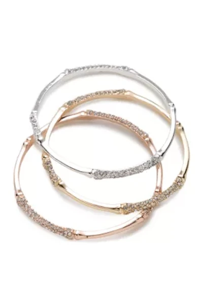 Boxed Bamboo Bangle Set