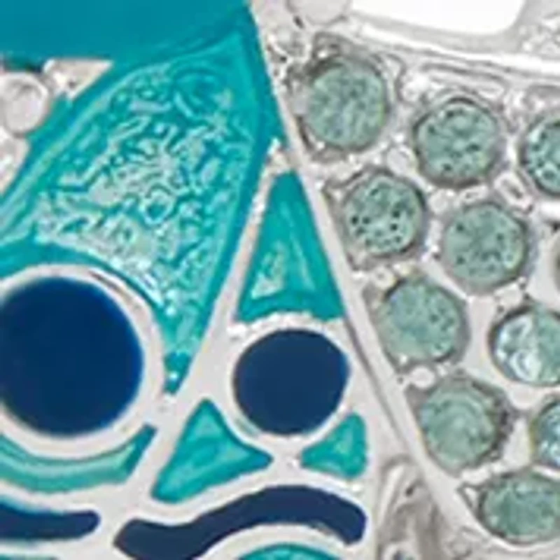 Silver Tone Multi Butterfly Flex Bracelet Boxed