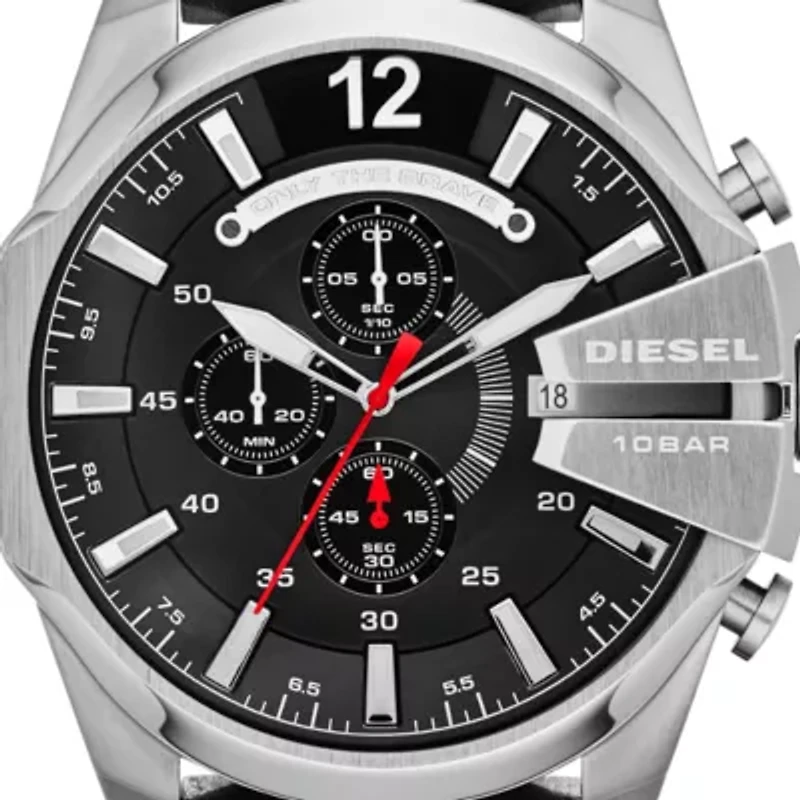 Diesel Men's Mega Chief Chronograph Stainless Steel Watch