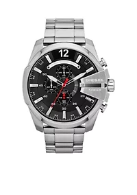Diesel Men's Mega Chief Chronograph Stainless Steel Watch