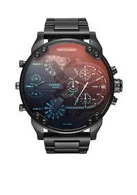 Diesel Men's Mr. Daddy 2.0 Chronograph Black Stainless Steel Watch
