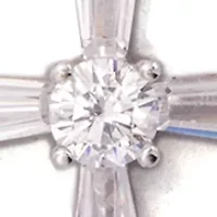 Boxed Cross Pendant Necklace 