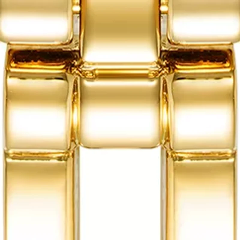 Women's Quartz Rectangular Alloy Metal Bangle Watch