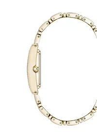 Crystal Accented Bezel Bracelet Watch