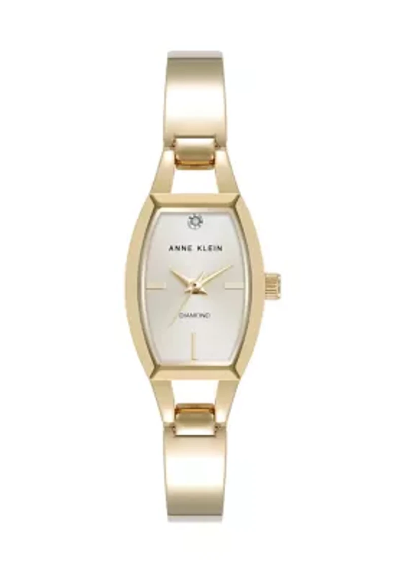 Quartz Round Bangle Watch