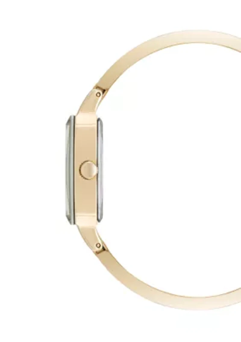 Quartz Round Bangle Watch
