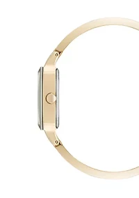 Quartz Round Bangle Watch