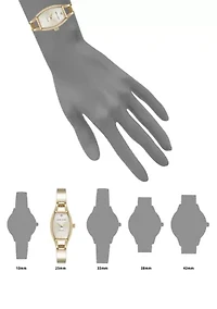 Quartz Round Bangle Watch