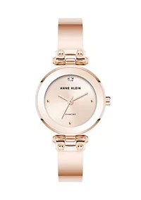 Quartz Round Bangle Watch