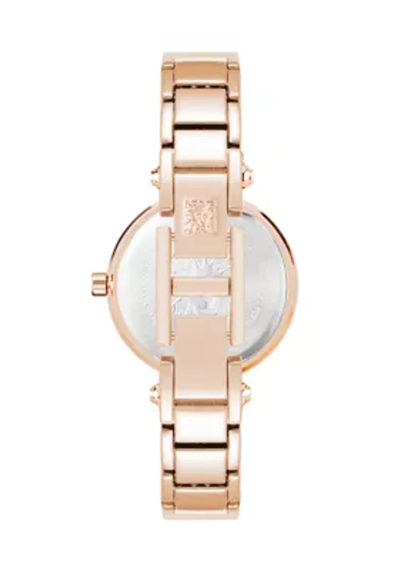 Quartz Round Bangle Watch