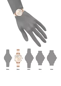 Quartz Round Bangle Watch