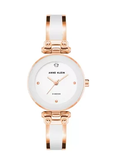 White Rose Gold Watch