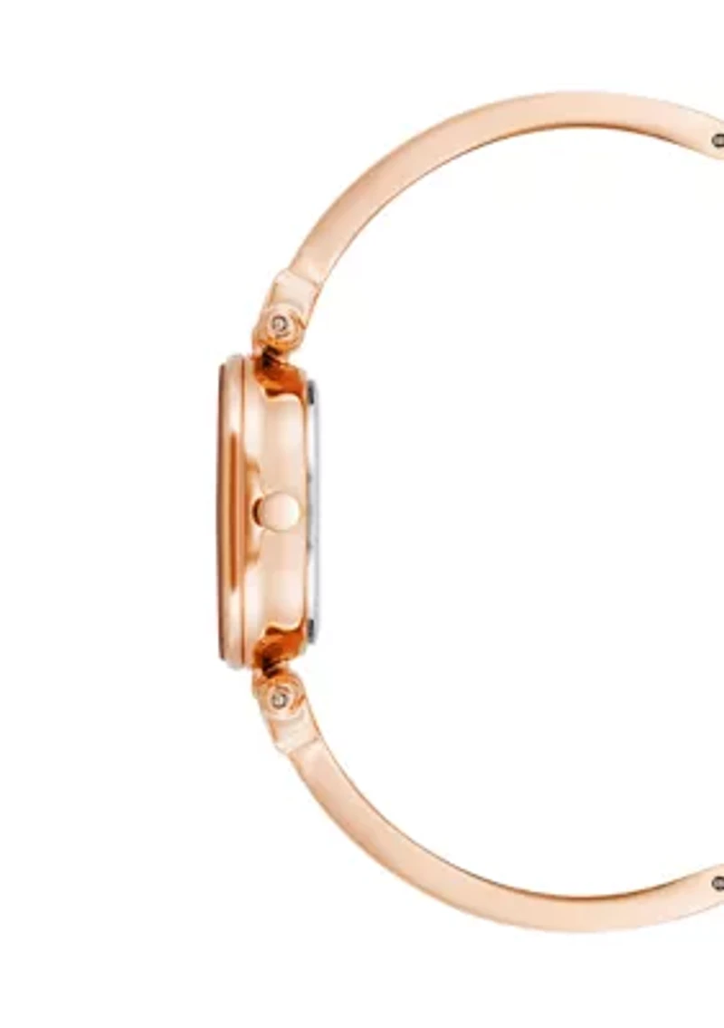 White Rose Gold Watch