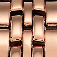 Women's Rose Gold-Tone Roman Numeral Watch