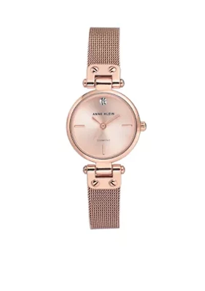 Stainless Steel Diamond Dial Bracelet Watch