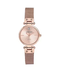 Stainless Steel Diamond Dial Bracelet Watch